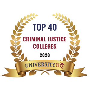 A top 40 criminal justice school