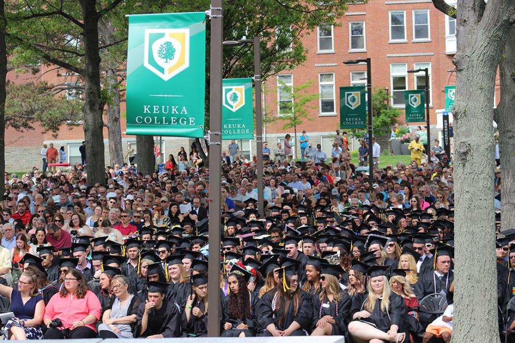 KC grads all sitting together