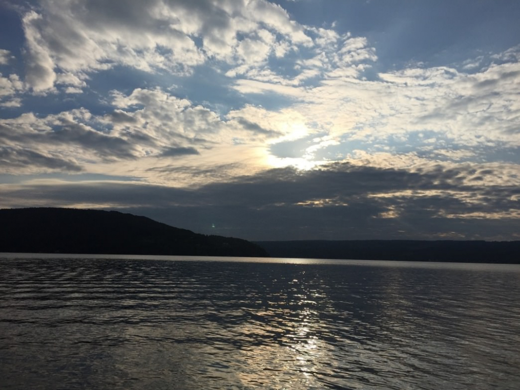 Keuka Lake at sunrise