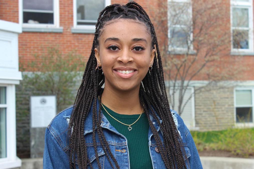 Ayana West ’22, a unified childhood education major who was nominated by Dr. Klaudia Lorinczova, chair of the Division of Educational Studies. Her first Field Period® placement was at LE3 Inc.—Educational Learning Center and Thomas Edison Elementary School (January 2019).