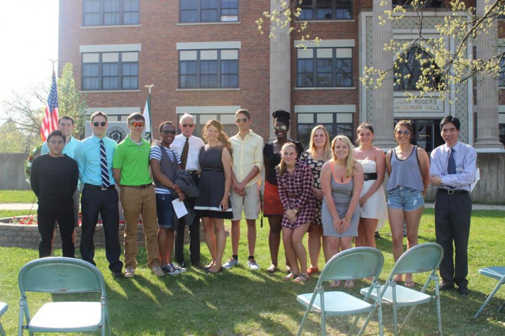 In 2015, the Political Science, History, and Law Club, and its professors hosted a 70th anniversary VE-Day commemoration.