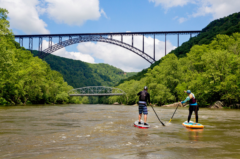 Meghan says learning to paddleboard is easier than it looks.