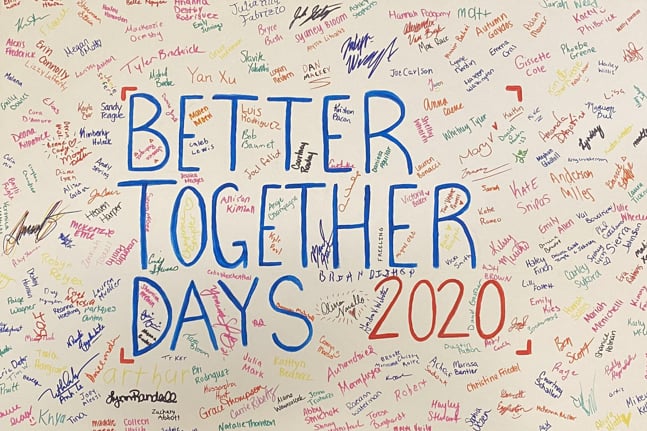 Better Together Days (picture of the canvas)