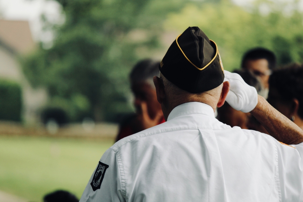 Keuka College Veterans Day Ceremony soldier